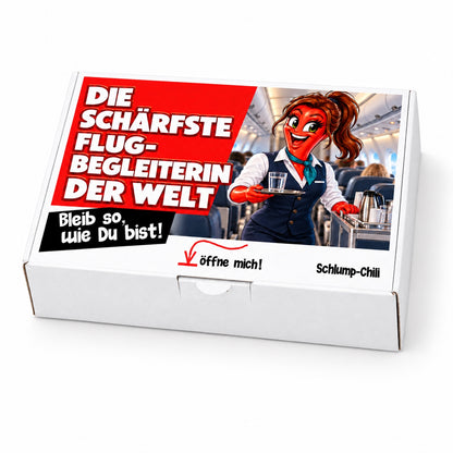Die schärfste Flugbegleiterin der Welt - Ein witziges Geschenk!