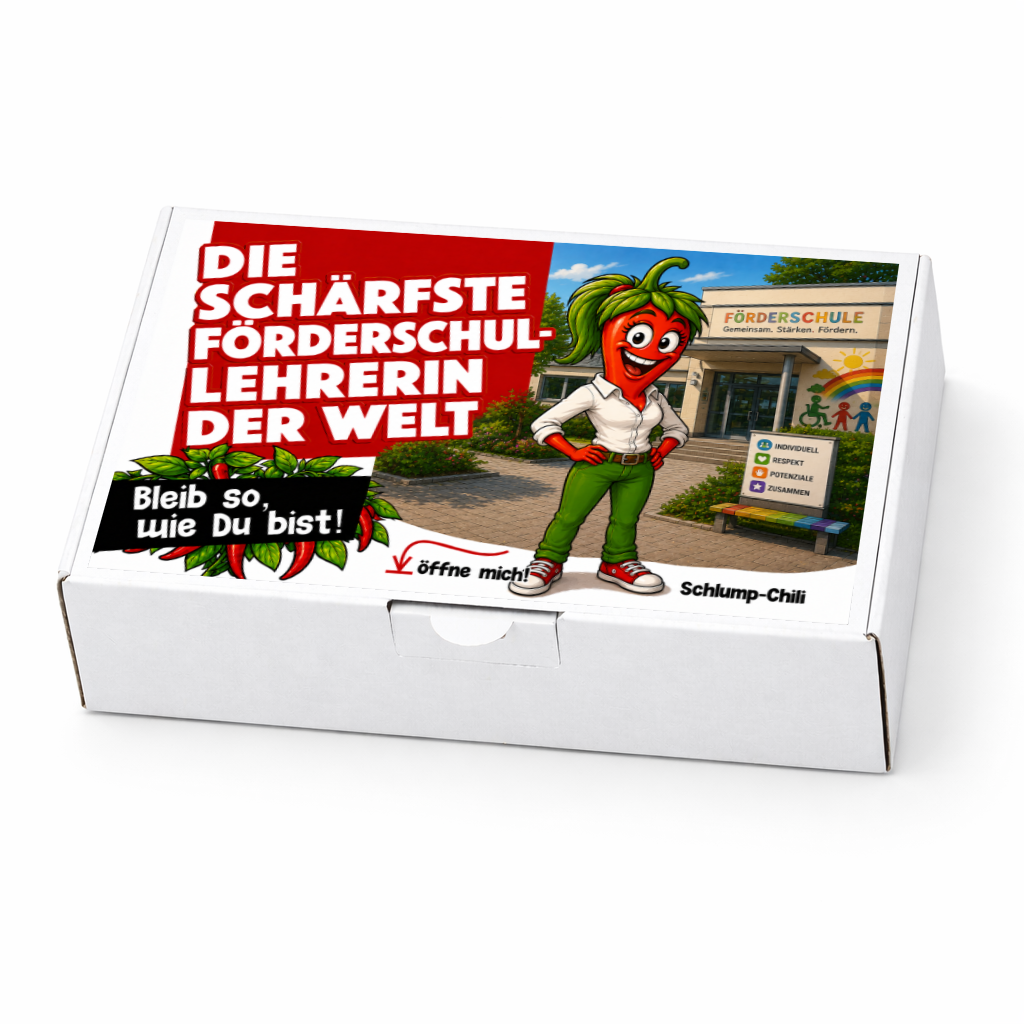 Die schärfste Förderschullehrerin der Welt - Ein witziges Geschenk