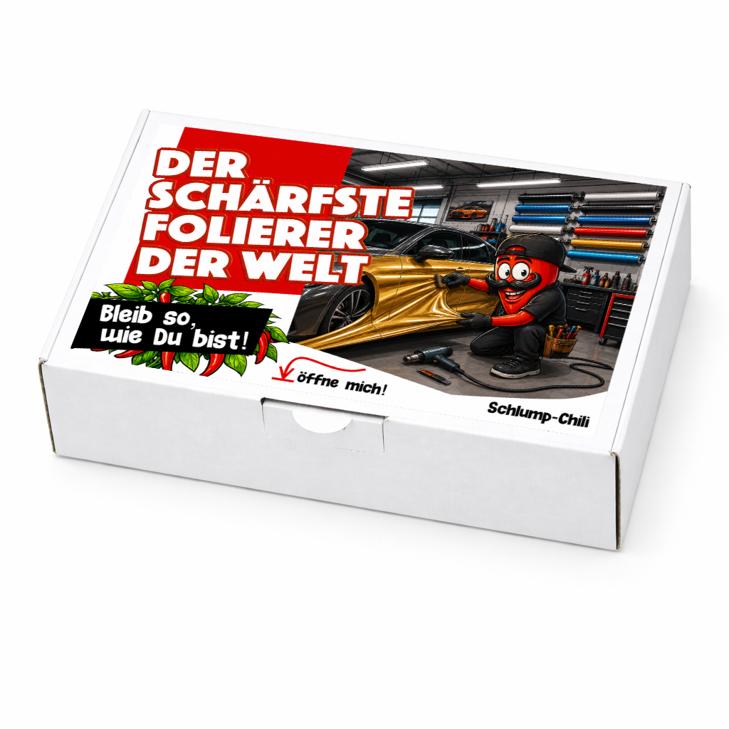 Der schärfste Folierer der Welt Geschenk Set