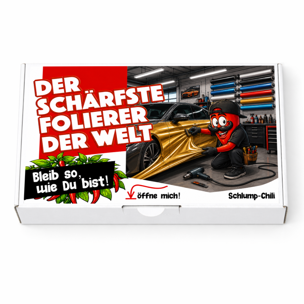 Der schärfste Folierer der Welt Geschenk Set