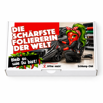 Die schärfste Foliererin der Welt Geschenk Set