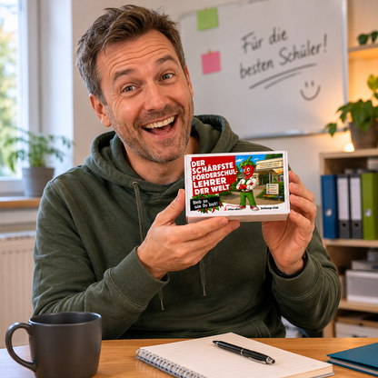 Der schärfste Förderschullehrer der Welt - Ein witziges Geschenk
