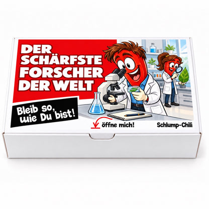 Der schärfste Forscher der Welt – Geschenkschachtel frontal