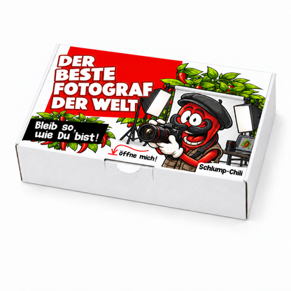 Der schärfste Fotograf der Welt - Ein witziges Geschenk!