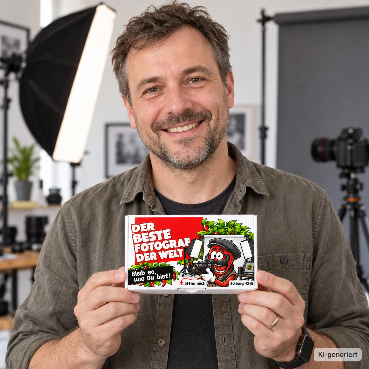 Der schärfste Fotograf der Welt - Ein witziges Geschenk!