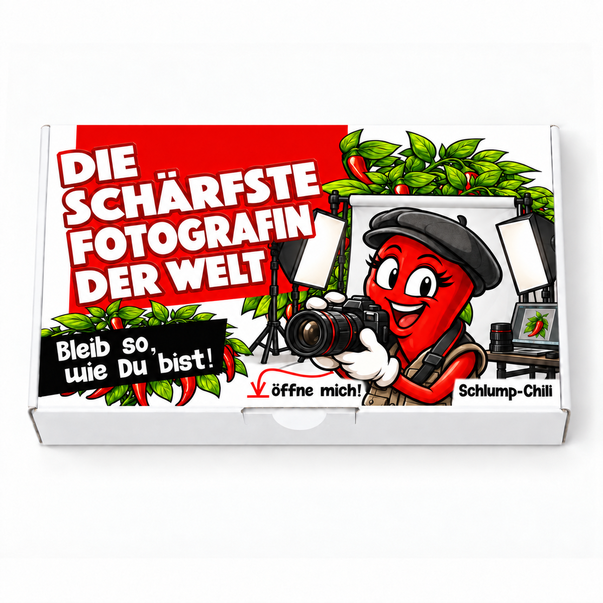 Die schärfste Fotografin der Welt - Ein witziges Geschenk!