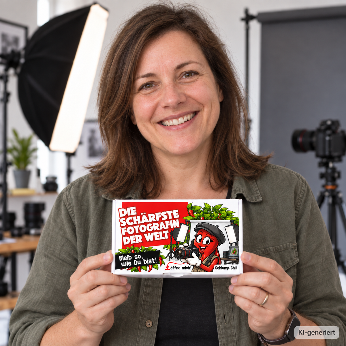 Die schärfste Fotografin der Welt - Ein witziges Geschenk!