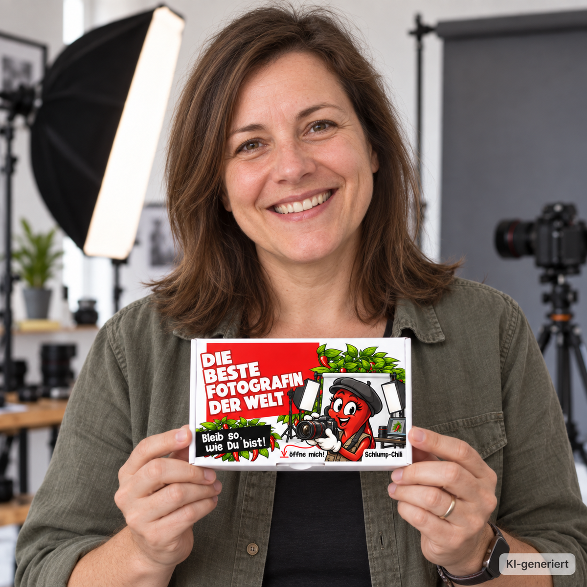Die schärfste Fotografin der Welt - Ein witziges Geschenk!