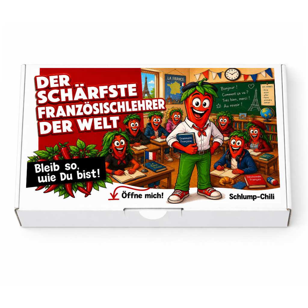 Der schärfste Französischlehrer der Welt - Ein witziges Geschenk