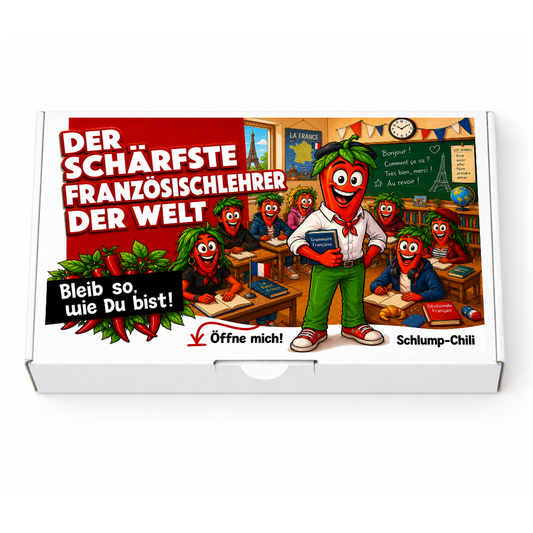 Der schärfste Französischlehrer der Welt - Ein witziges Geschenk