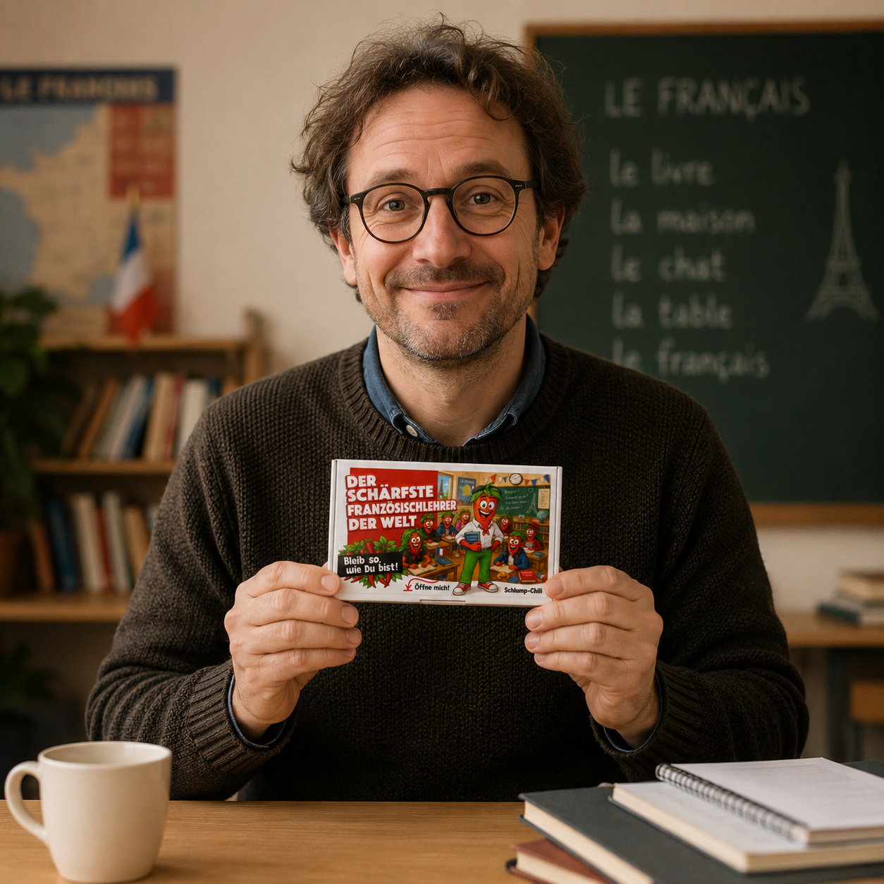 Der schärfste Französischlehrer der Welt - Ein witziges Geschenk