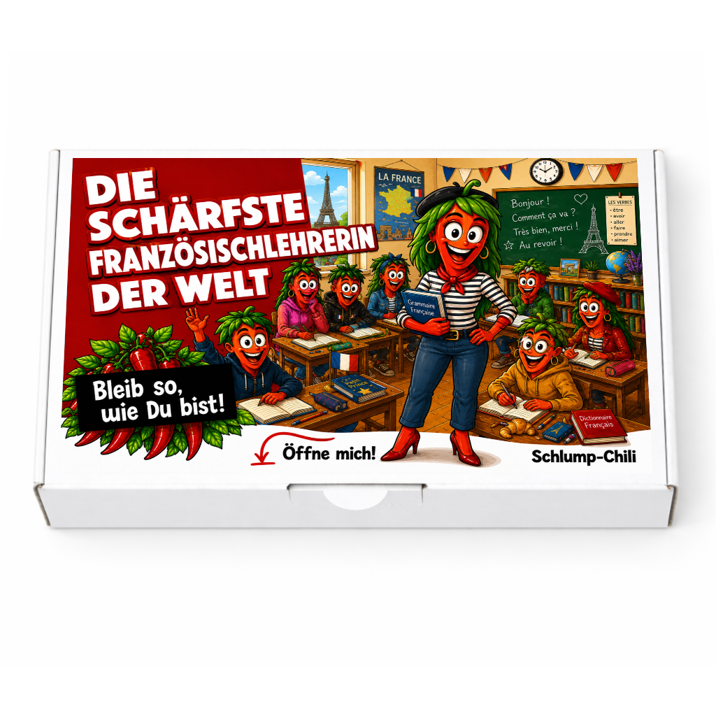Die schärfste Französischlehrerin der Welt - Ein witziges Geschenk