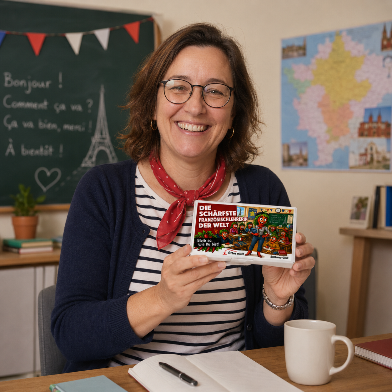 Die schärfste Französischlehrerin der Welt - Ein witziges Geschenk