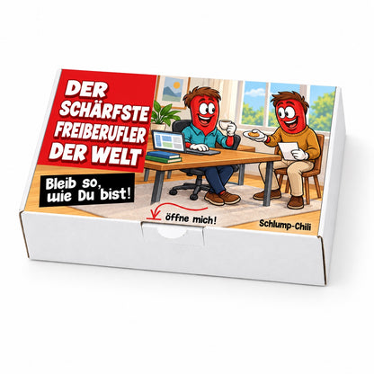 Der schärfste Freiberufler der Welt – Schrägansicht