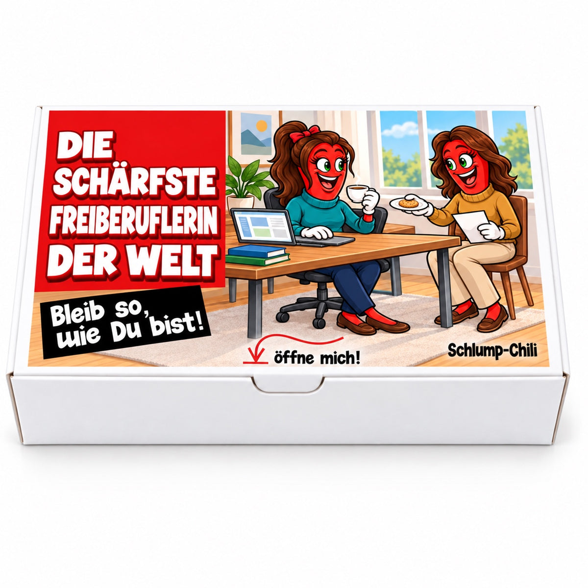 Die schärfste Freiberuflerin der Welt – Vorderansicht