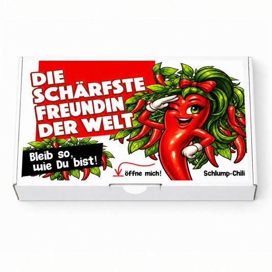 Die schärfste Freundin der Welt - Ein witziges Geschenk!