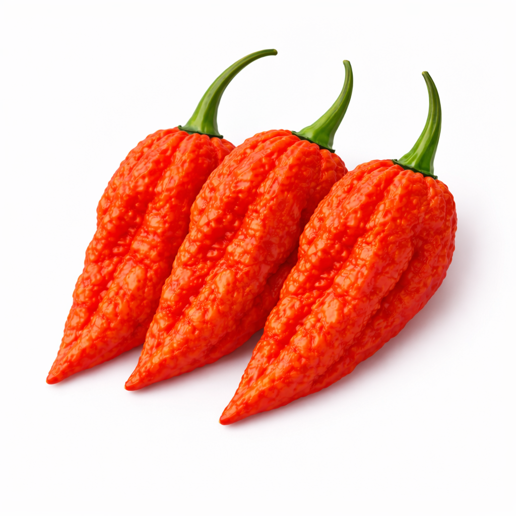 Frische Geister Chili (Naga Bhut Jokokia, extrem scharf)