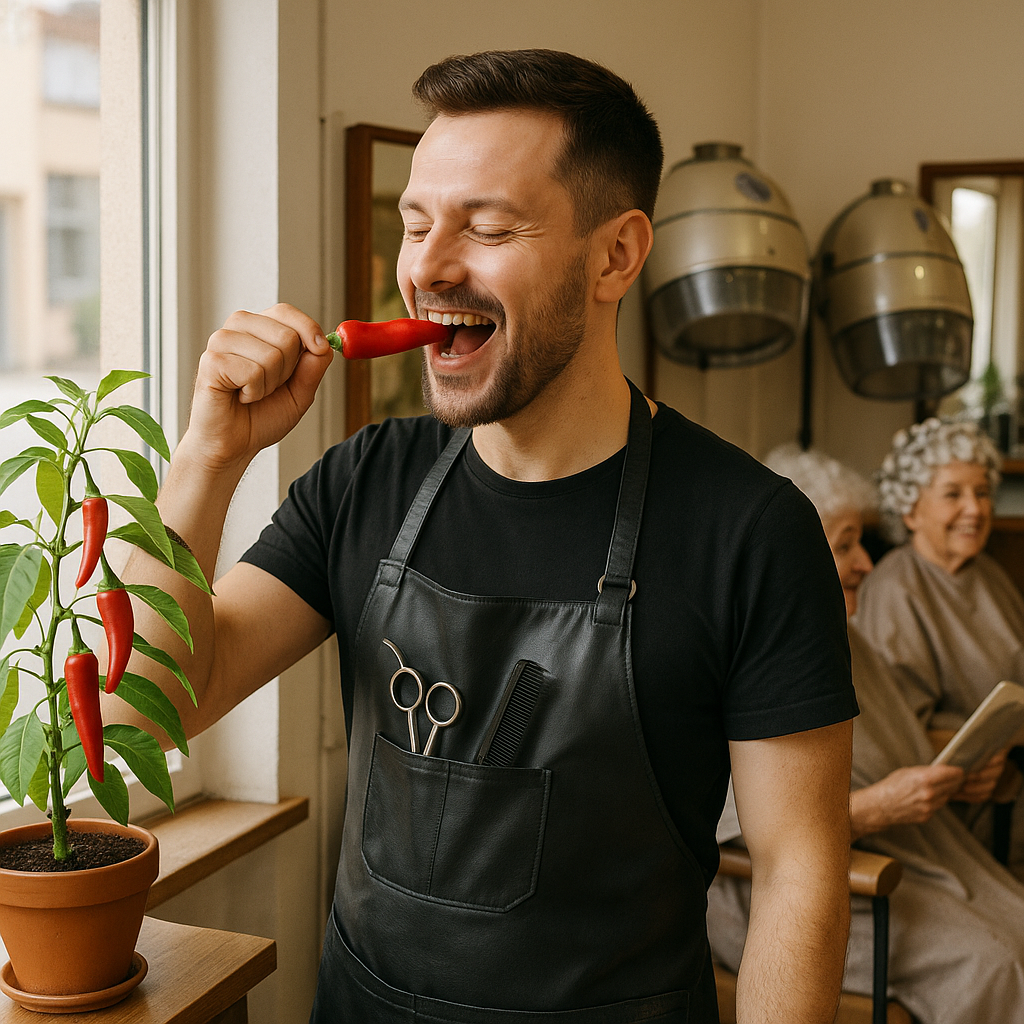 Der schärfste Friseur der Welt - Ein witziges Geschenk!
