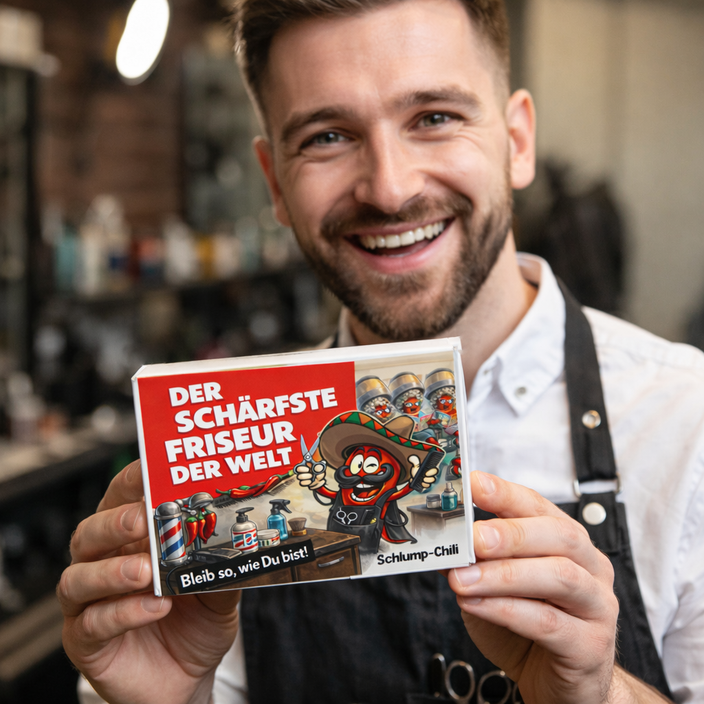 Der schärfste Friseur der Welt - Ein witziges Geschenk!