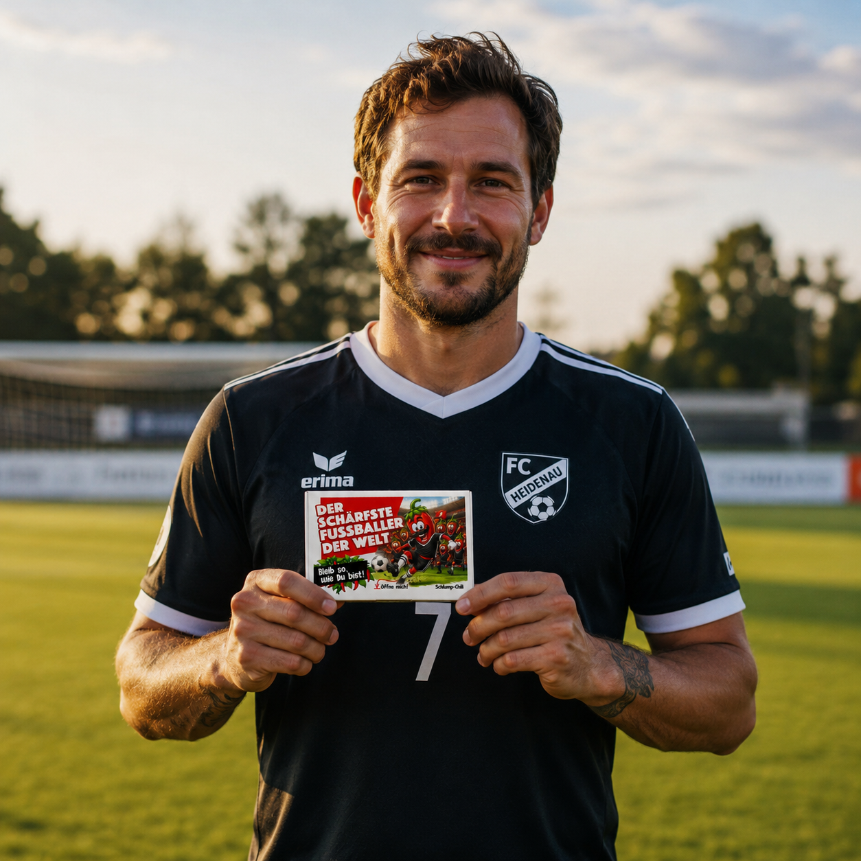 Der schärfste Fußballer der Welt witziges Geschenk Set für Fußballspieler
