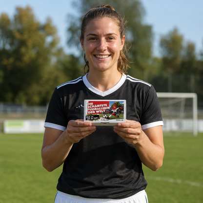 Die schärfste Fußballerin der Welt witziges Geschenk Set für Fußballspielerinnen