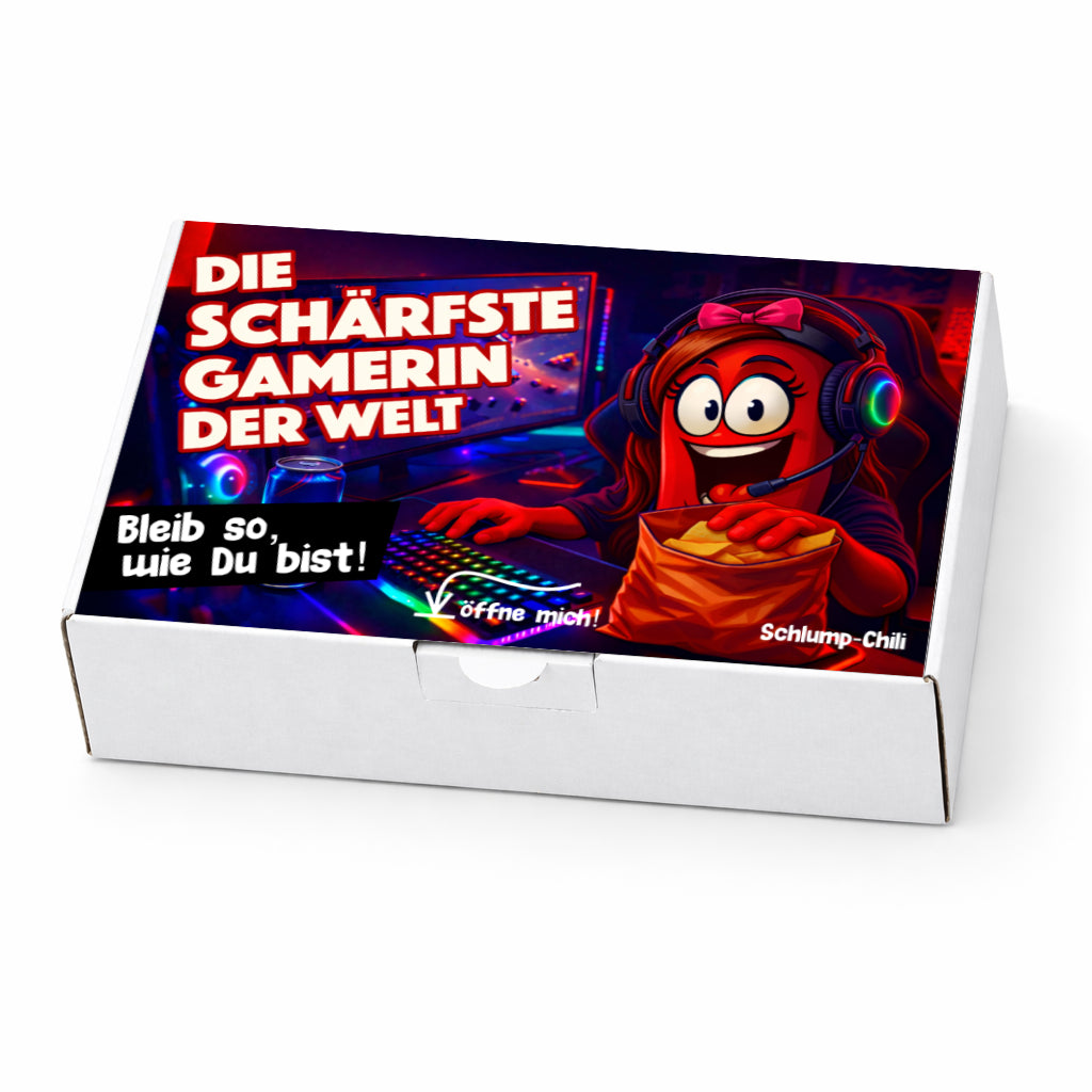 Die schärfste Gamerin der Welt 🎮 Geschenk Set für Zocker