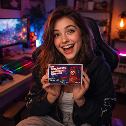 Die schärfste Gamerin der Welt 🎮 Geschenk Set für Zocker