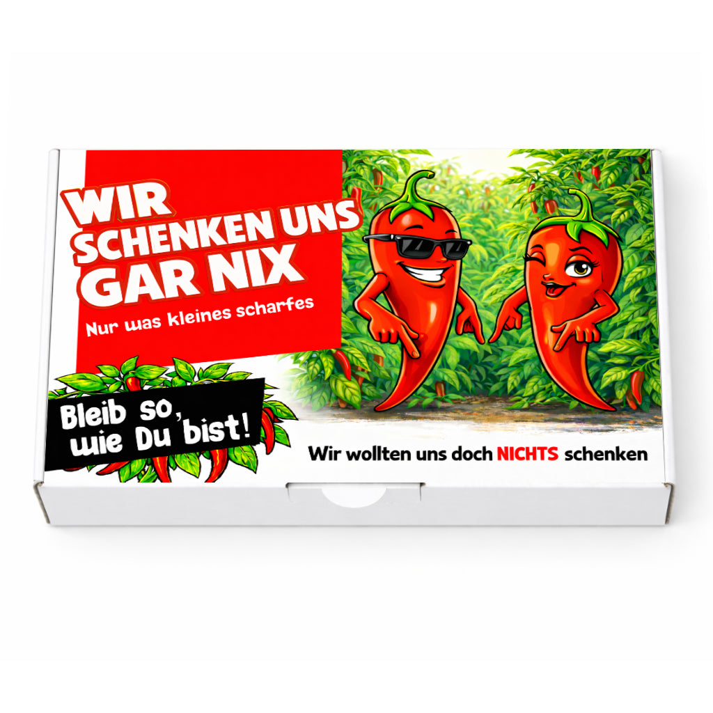 Wir schenken uns GAR NIX - Ein witziges Präsent
