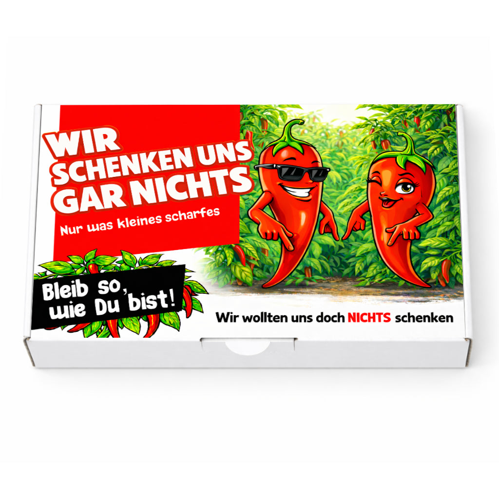 Wir schenken uns GAR NICHTS- Ein witziges Präsent