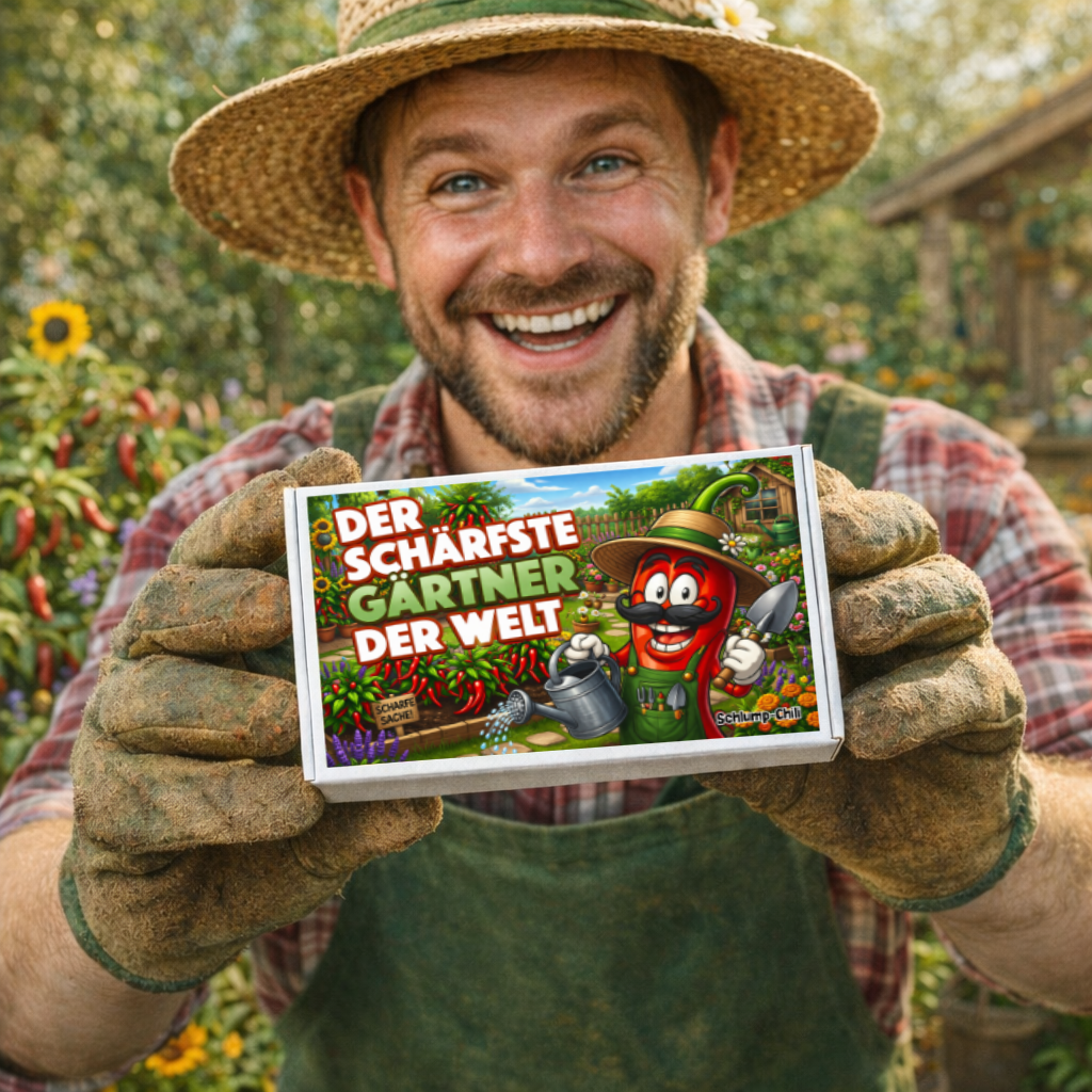 Der schärfste Gärtner der Welt - Ein witziges Geschenk!