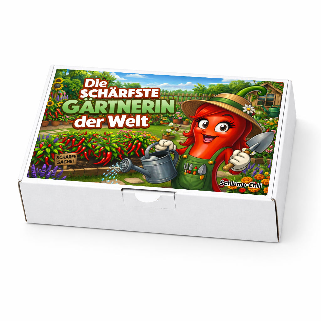 Die schärfste Gärtnerin der Welt - Ein witziges Geschenk!