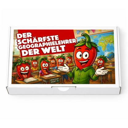 Der schärfste Geographielehrer der Welt - Ein witziges Geschenk