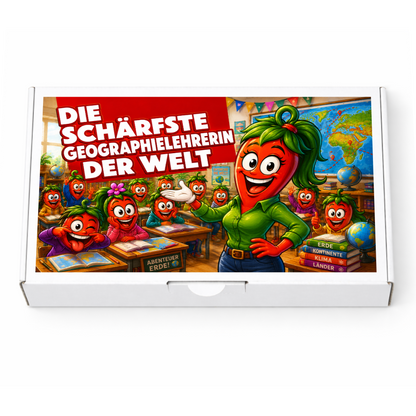 Die schärfste Geographielehrerin der Welt - Ein witziges Geschenk