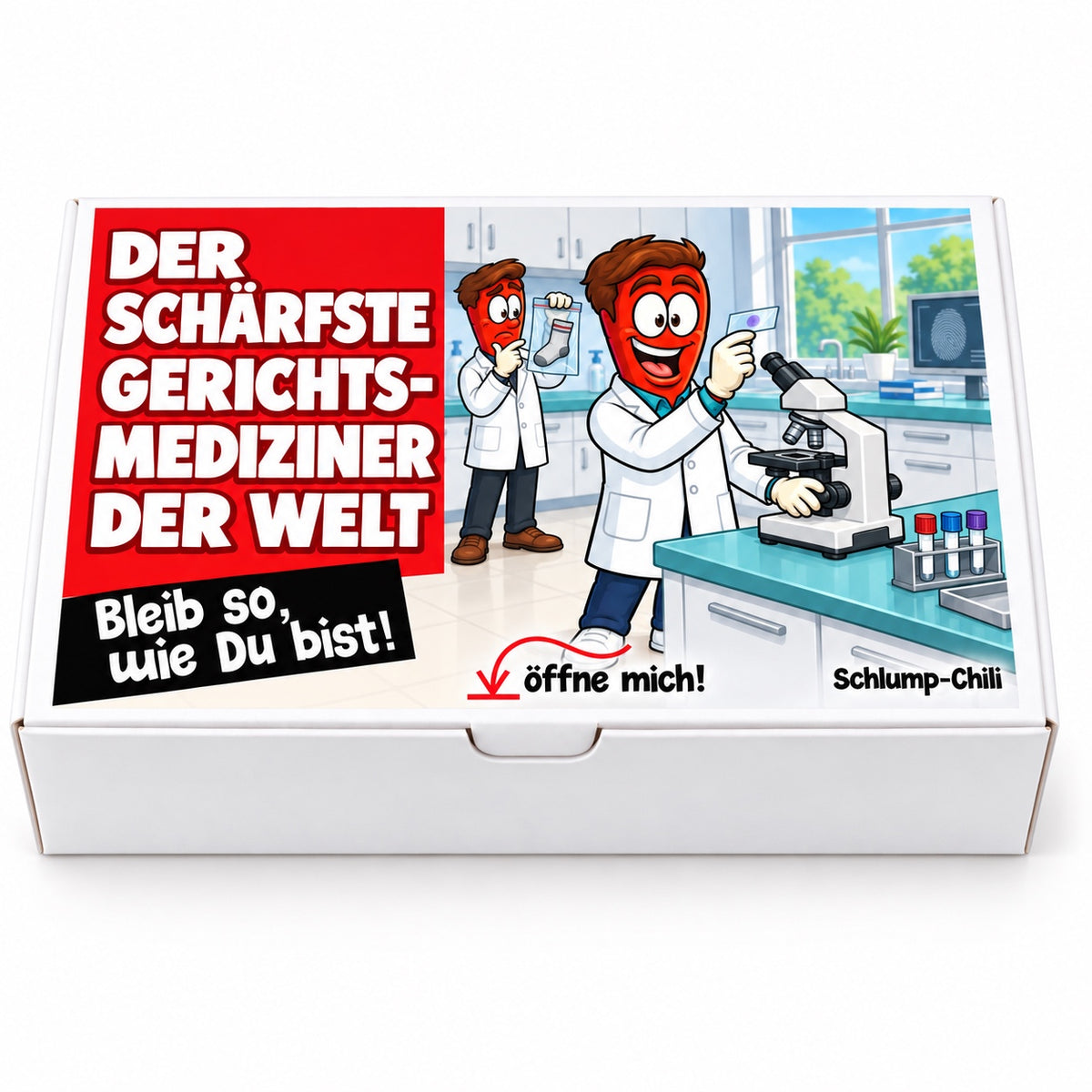Der schärfste Gerichtsmediziner der Welt – Vorderansicht