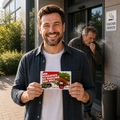 Rauchfrei Geschenk - Der schärfste Ex-Raucher der Welt!