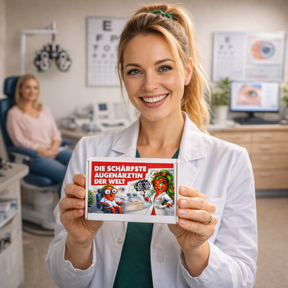 Die schärfste Augenärztin der Welt - Ein witziges Medizinerin Geschenk