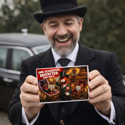 Der schärfste Bestatter der Welt - Ein witziges Geschenk Set