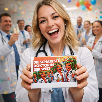 Die schärfste Doktorin der Welt - Ein witziges Medizinerin Geschenk!