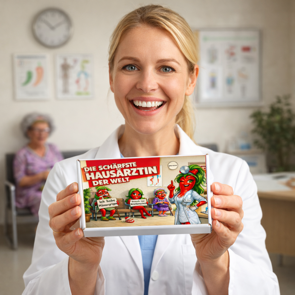 Die schärfste Hausärztin der Welt - Ein witziges Geschenk!