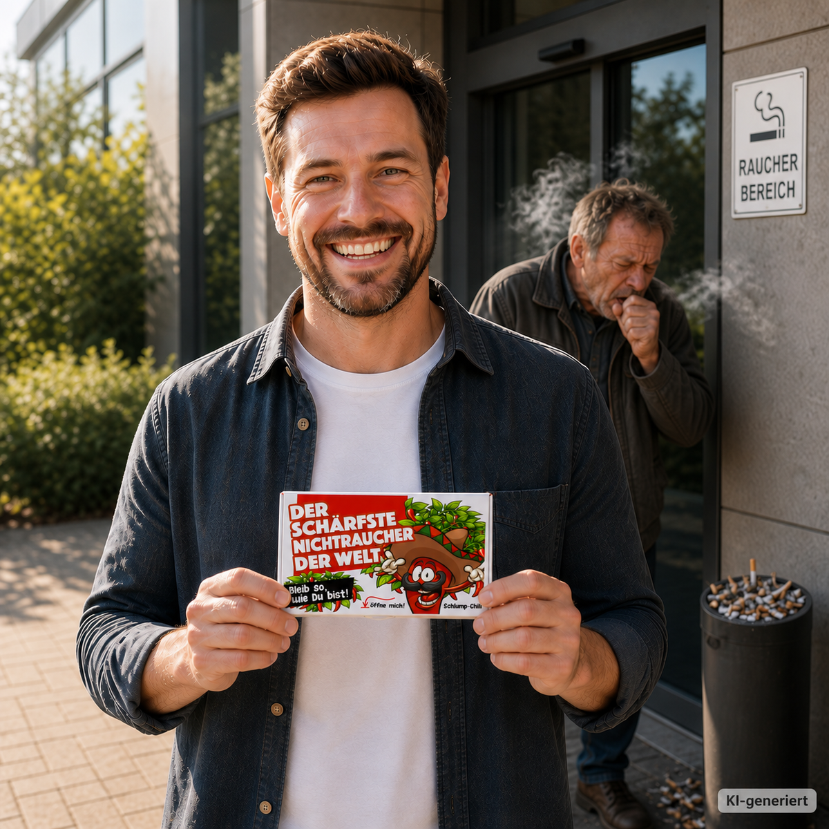 Rauchfrei Geschenk - Der schärfste Nichtraucher der Welt!