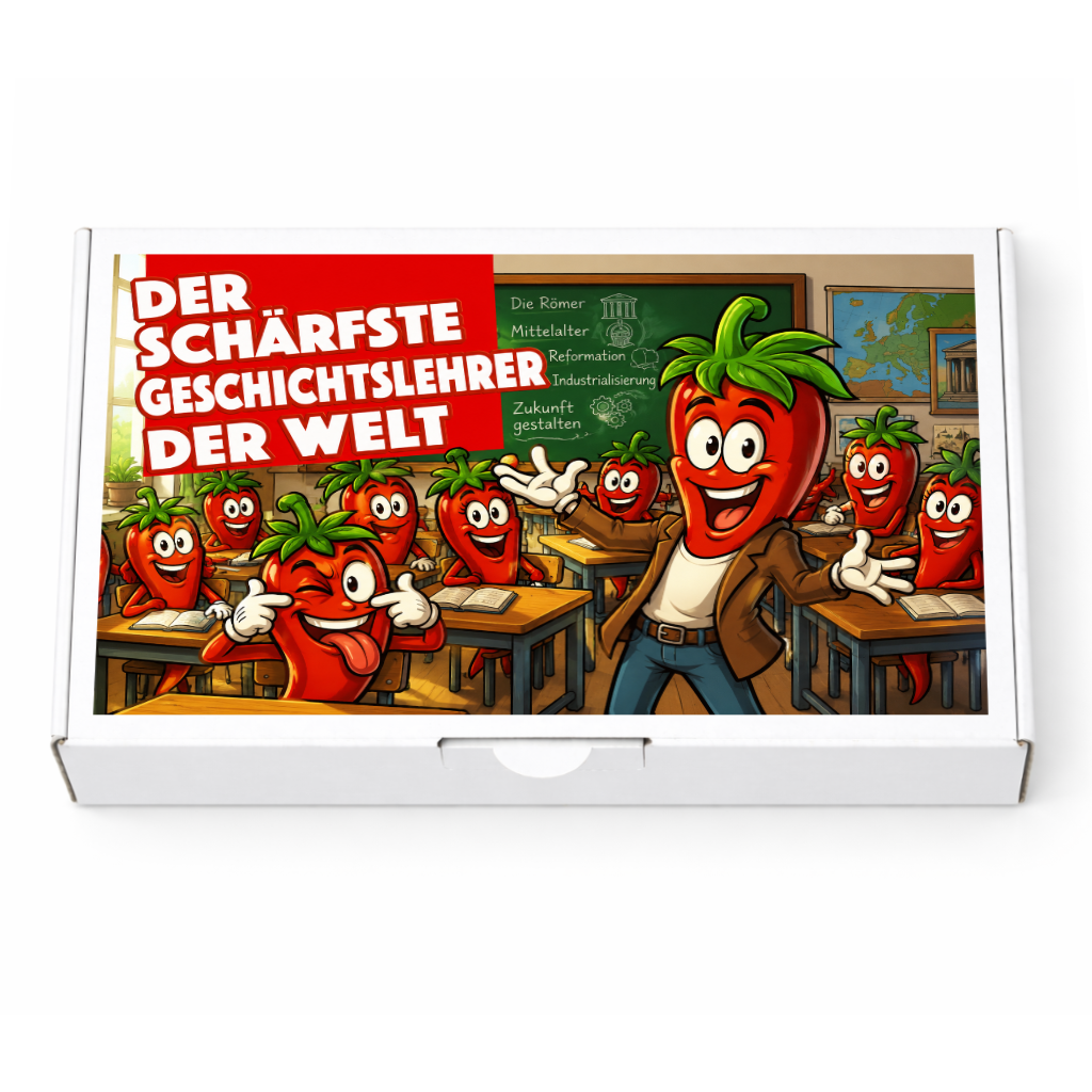 Der schärfste Geschichtslehrer der Welt - Ein witziges Geschenk