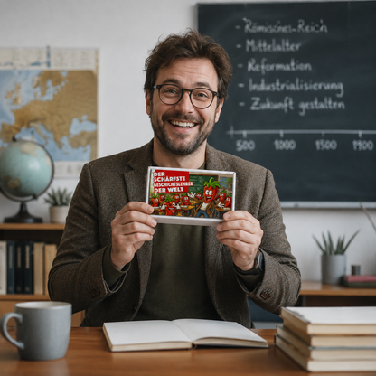 Der schärfste Geschichtslehrer der Welt - Ein witziges Geschenk