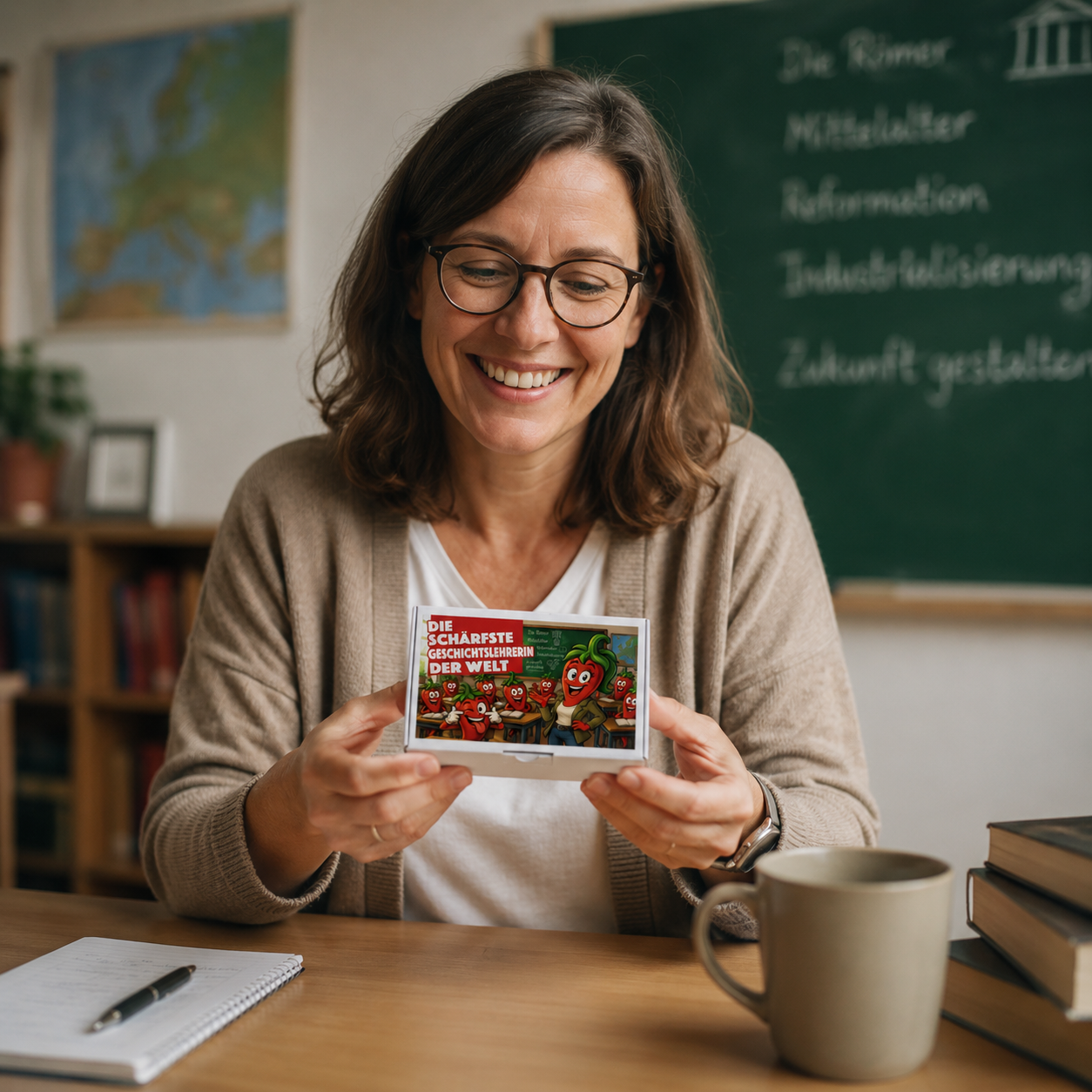 Die schärfste Geschichtslehrerin der Welt - Ein witziges Geschenk