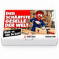 Der schärfste Geselle der Welt – Geschenkbox Vorderansicht