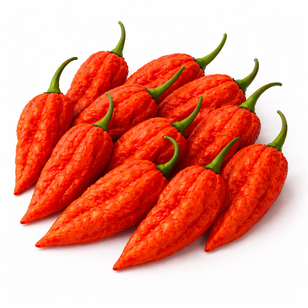 Frische Geister Chili (Naga Bhut Jokokia, extrem scharf)