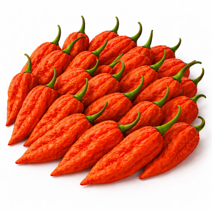 Frische Geister Chili (Naga Bhut Jokokia, extrem scharf)