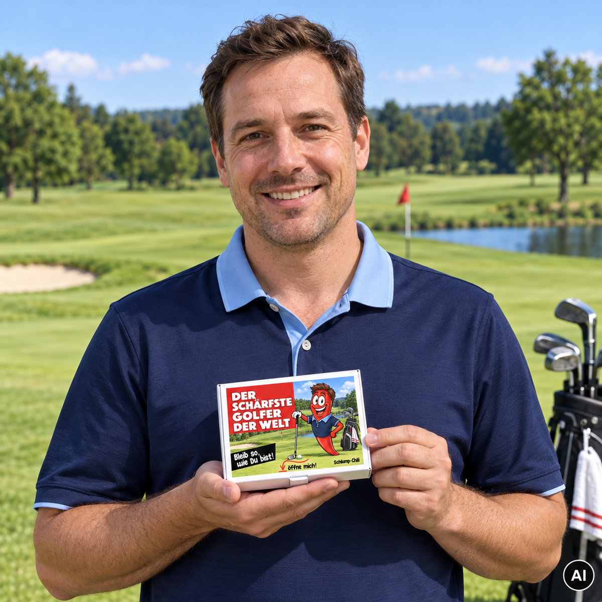 Der schärfste Golfer der Welt - Ein witziges Geschenk!