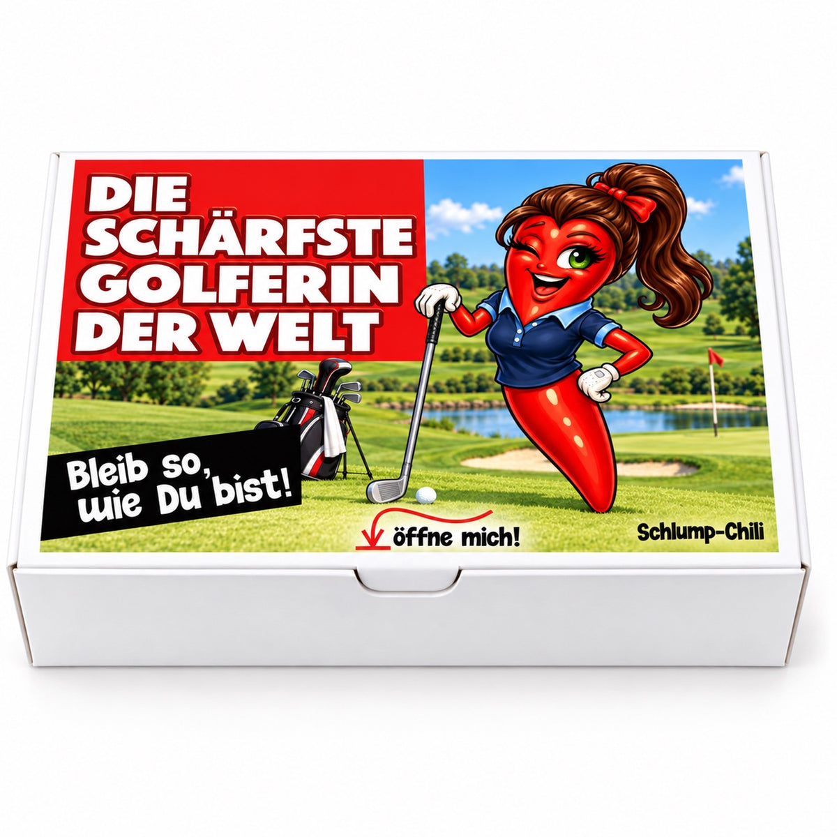 Die schärfste Golferin der Welt - Ein witziges Geschenk!