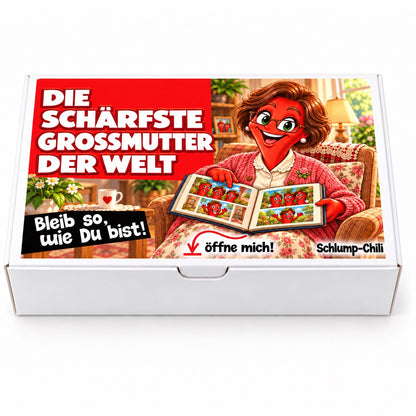 Die schärfste Großmutter der Welt – Geschenkschachtel frontal