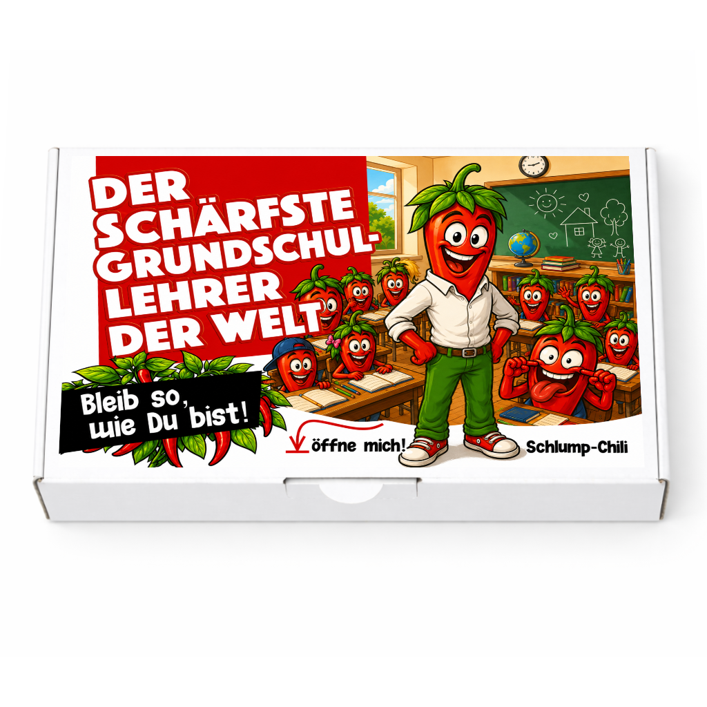 Der schärfste Grundschullehrer der Welt - Ein witziges Geschenk